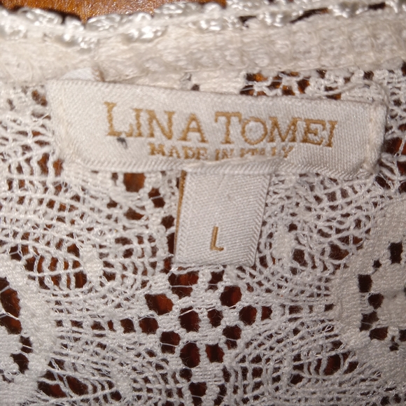 Lina Tomei sz.large beige..tan - Picture 5 of 5